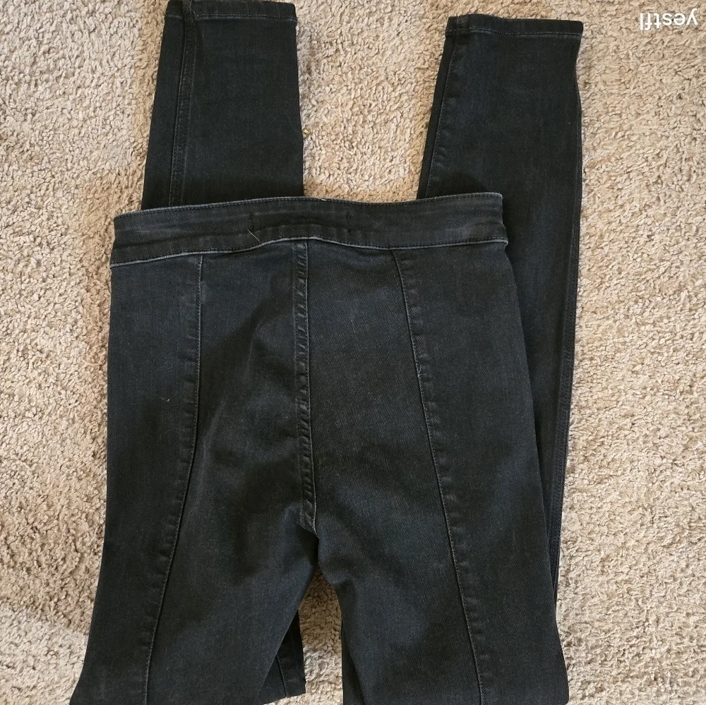 Veronica Beard Malia High Rise Onyx Black Legging 24/00